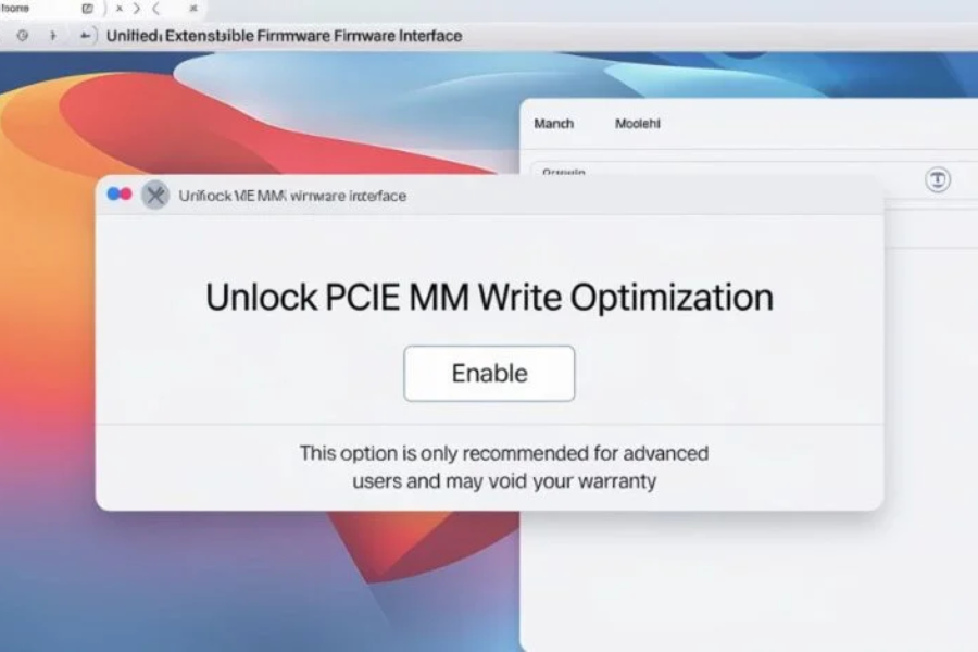 Unlocking PCIe MM Write UEFI for Optimal Hardware Performance